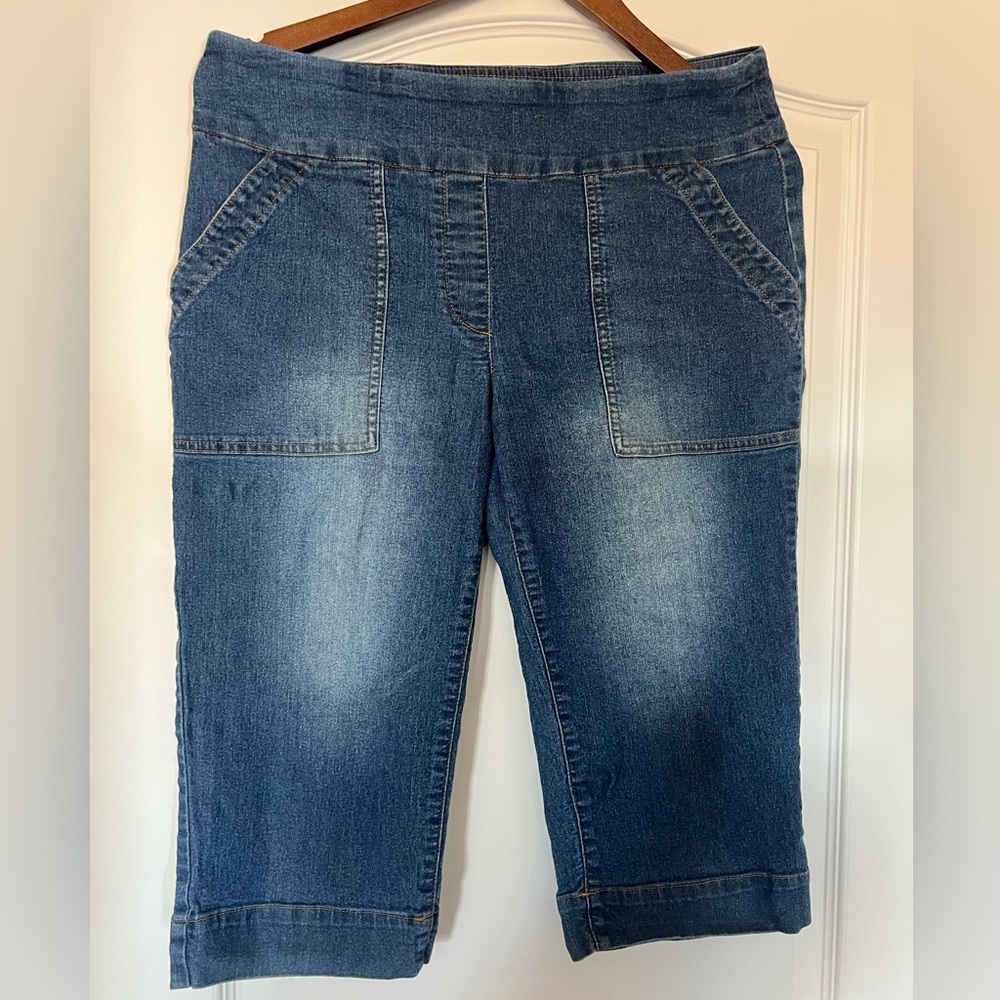 Counterparts Women's Dark Blue Cropped Jeans